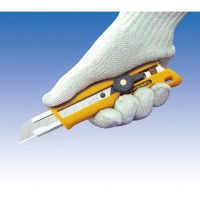 Нож OLFA NOL-1 ComfortGrip; механизм фиксации лезвия с колесиком (170512)
