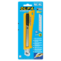 Нож OLFA NL-AL; ручка Comfort Grip; механизм автоматической фиксации лезвия AutoLock (215510)