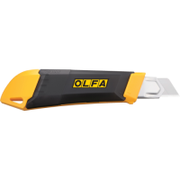 Нож OLFA DL-1; фиксация лезвия слайдерная Auto-Lock; съемный встроенный в ручку контейнер для тупых сегментов (240510)