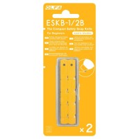 Лезвие OLFA ESKB-1/2B; безопасное покрытое пластиком; блистер 2 шт.; для ножа ESK-1 (511510)