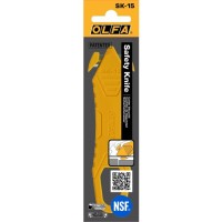 Нож OLFA SK-15/DSB; одноразовый со скрытым фиксированным лезвием; сертификат NSF® (690540)