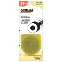 Лезвие OLFA RB45-10 дисковое 45мм 10шт; для RTY-2/G, RTY-2/DX, 45-C (736510)