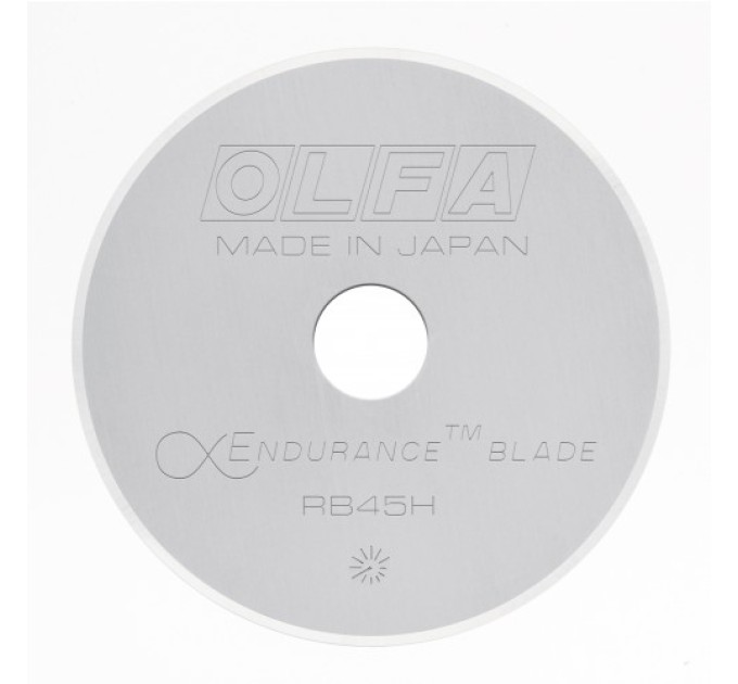 Лезвие OLFA RB45H-1 Endurance; блистер 1шт; для ножей RTY-2/G, RTY-2/DX, RTY-2/NS, RTY-2/C, RTY-2C/YEL, RTY-2C/PIK, 45C (737510)