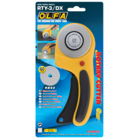 Нож OLFA RTY-3/DX; дисковое лезвие 60мм RB60; пистолетная рукоятка (760511)