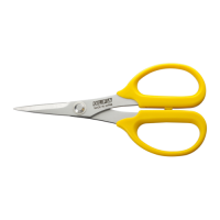 Ножницы OLFA SCS-4; L=131 мм; режущие лезвия 37 мм; для точной резки сложных форм, пэчворка (906604)