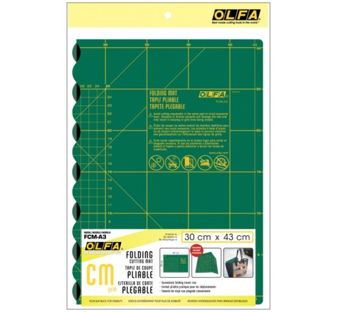 Коврик OLFA FCM-A3; 450х320х2 мм; трехслойный (926533)