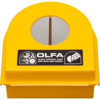 Футляр OLFA DC-2 для использованных лезвий и сломанных сегментов; подходит даже для дисковых лезвий 60 мм (981510)